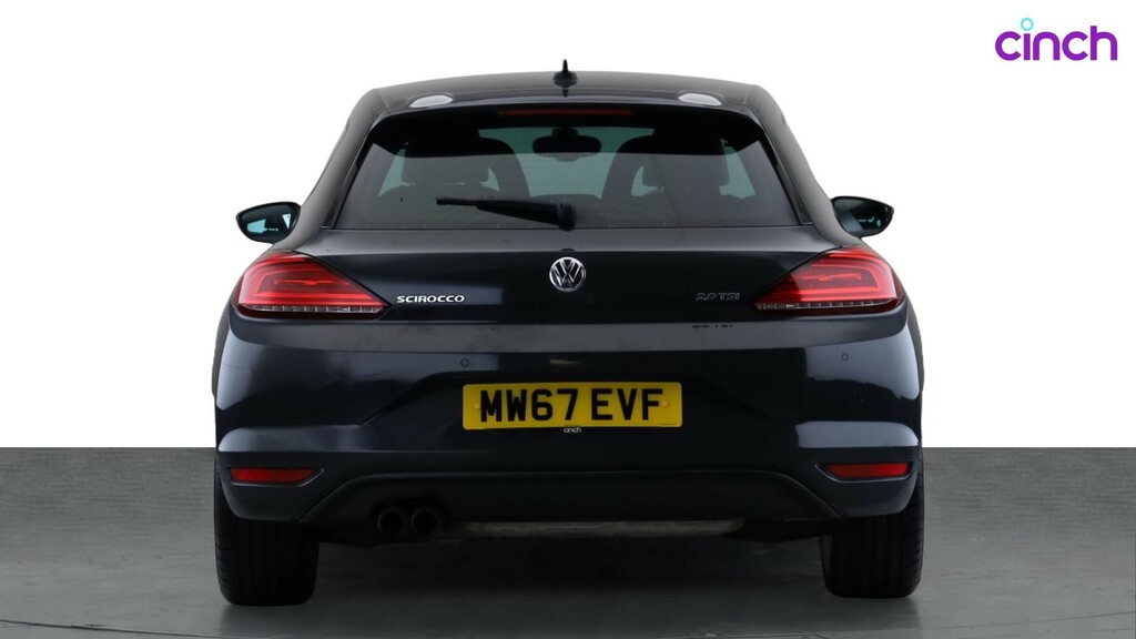 Volkswagen Scirocco 2.0 Gt Black Edition Tdi Dsg Bmt 182 Bhp Black #4