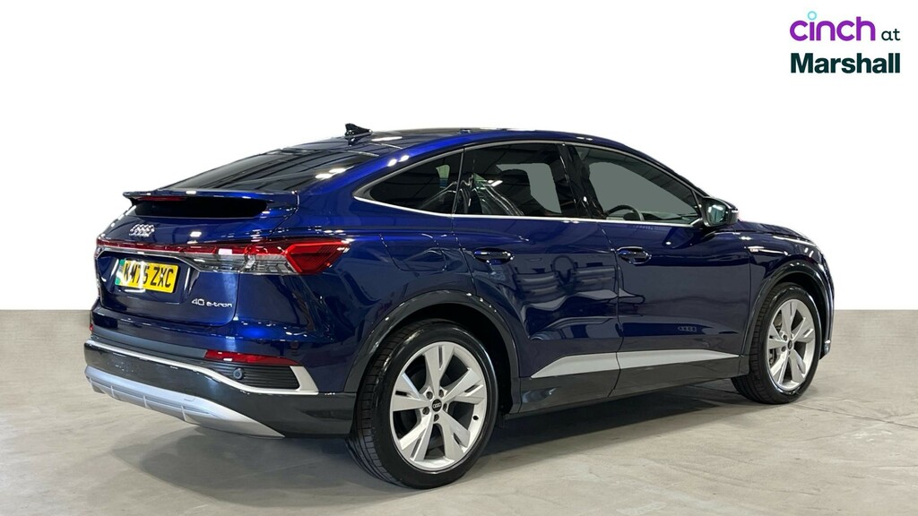 Audi Q4 E Tron Q4 Sportback Black Edition 45 E-tron 210,00 Kw Black #3