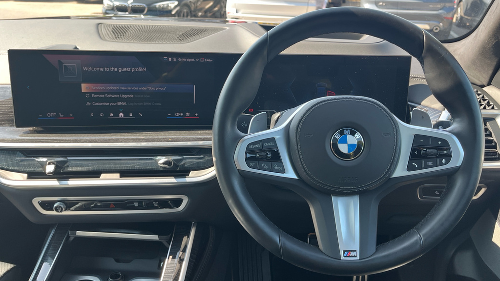BMW X7 Xdrive40d Mht M Sport Step 6 Seat Black #12