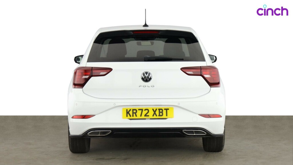 Volkswagen Polo R-line White #4