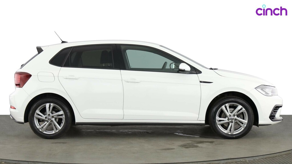 Volkswagen Polo R-line White #2