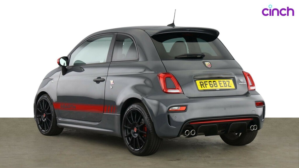Abarth 595 Convertible 1.4 T-jet Turismo Cabrio Euro 6 2 Grey #5