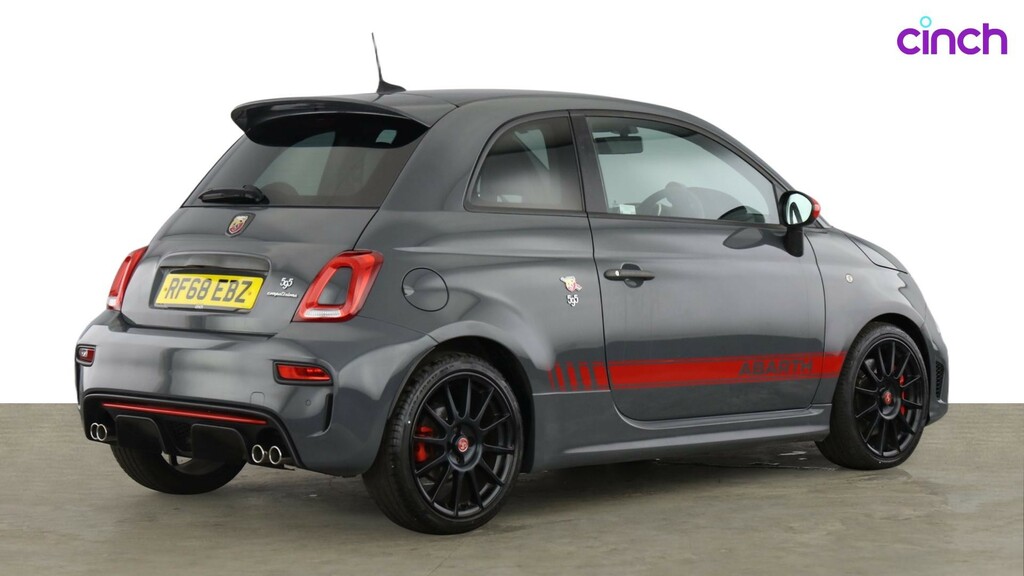 Abarth 595 Convertible 1.4 T-jet Turismo Cabrio Euro 6 2 Grey #3