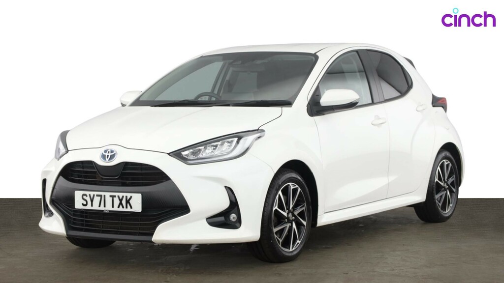 Toyota Yaris Yaris Dynamic Hev Cvt White #7