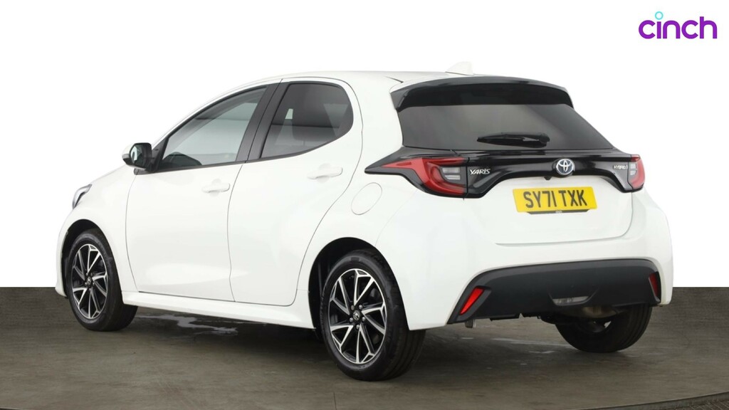 Toyota Yaris Yaris Dynamic Hev Cvt White #5