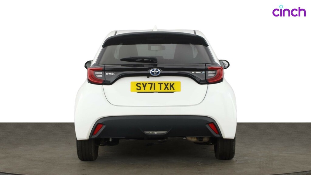 Toyota Yaris Yaris Dynamic Hev Cvt White #4