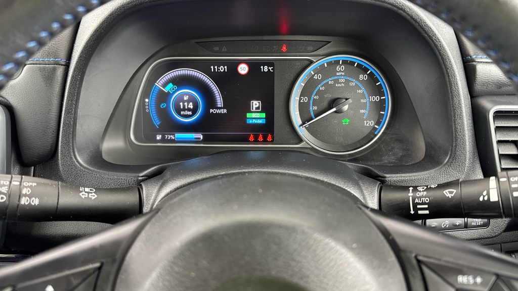 Nissan Leaf Hat Tekna 110Kw 39Kwh Blue #13