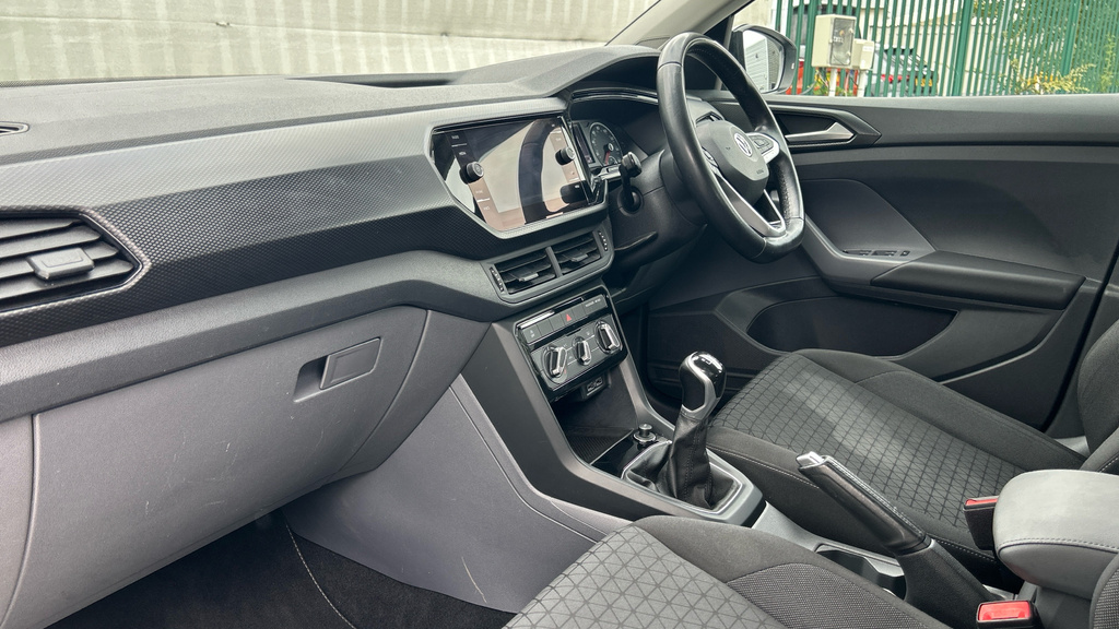 Volkswagen T-Cross Hatchback White #10