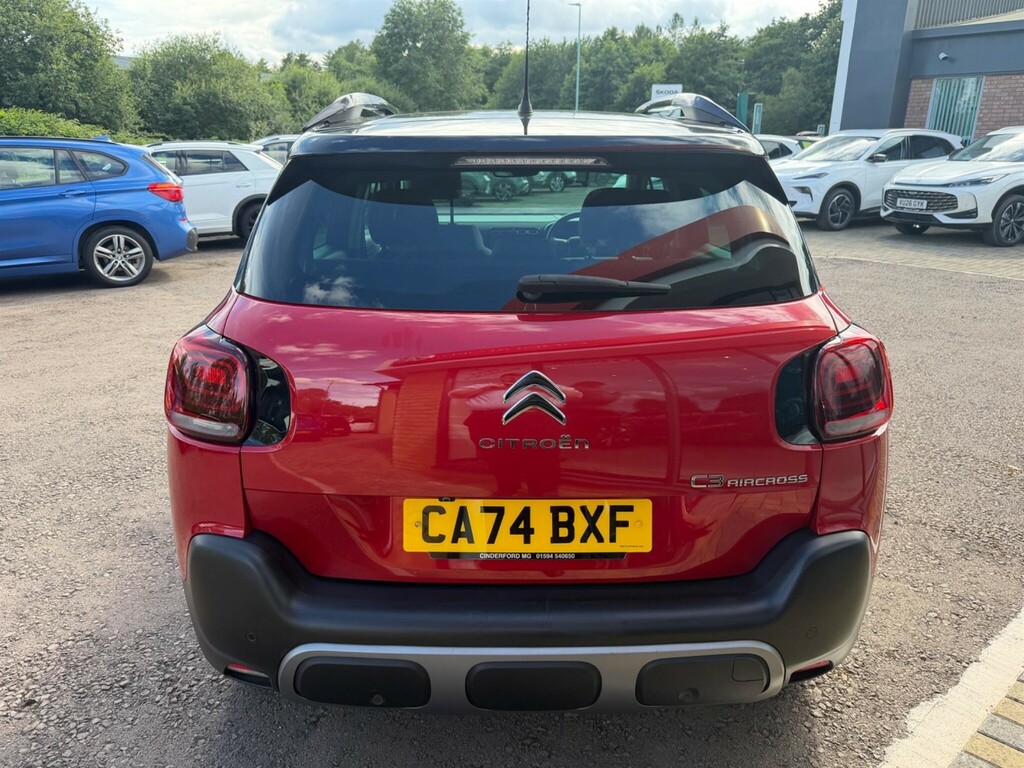Citroen C3 Aircross 1.2 Puretech Max Eat6 Euro 6 Ss Red #4