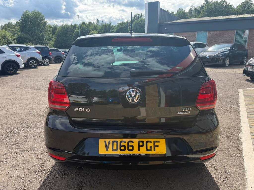 Volkswagen Polo 1.4 Tdi Bluemotion Tech Sel Euro 6 Ss Black #3