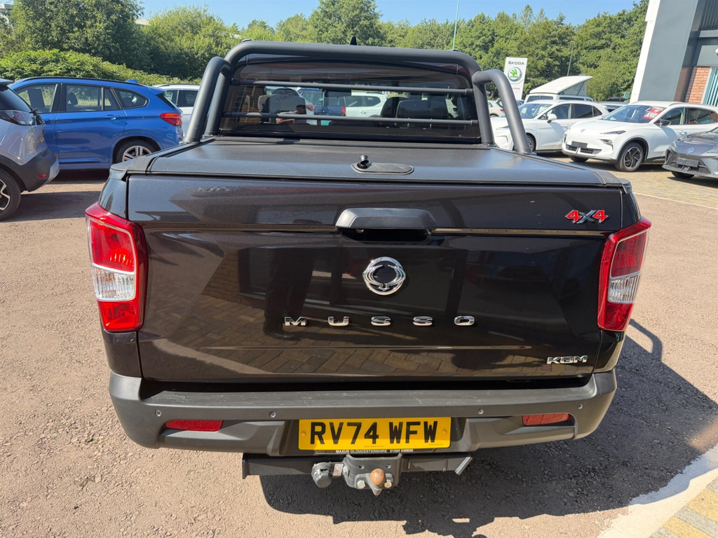 SsangYong Musso 2.2D Saracen 4Wd Euro 6 Black #4