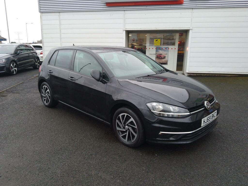 Volkswagen Golf 1.6 Tdi Match Euro 6 Ss HJ69BKZ Black #4