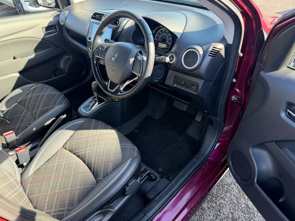 Mitsubishi Mirage 1.2 Design Pro Cvt Euro 6 Ss Purple #2