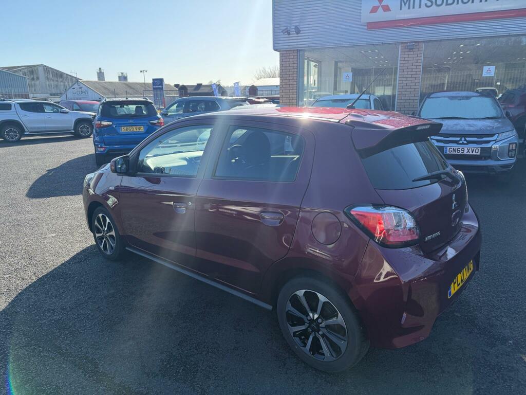 Mitsubishi Mirage 1.2 Design Pro Cvt Euro 6 Ss Purple #4