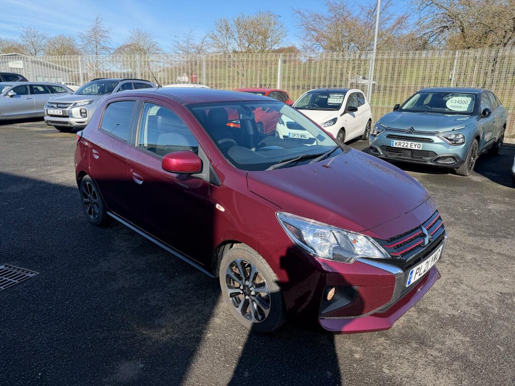 Mitsubishi Mirage 1.2 Design Pro Cvt Euro 6 Ss Purple #6
