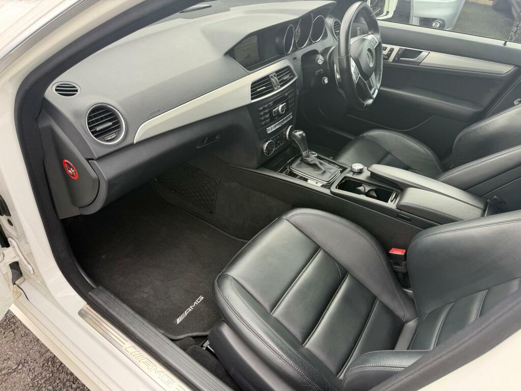 Mercedes-Benz C Class 6.3 C63 V8 Amg Spds Mct Euro 5 White #3