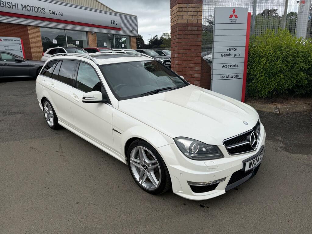 Mercedes-Benz C Class 6.3 C63 V8 Amg Spds Mct Euro 5 White #5