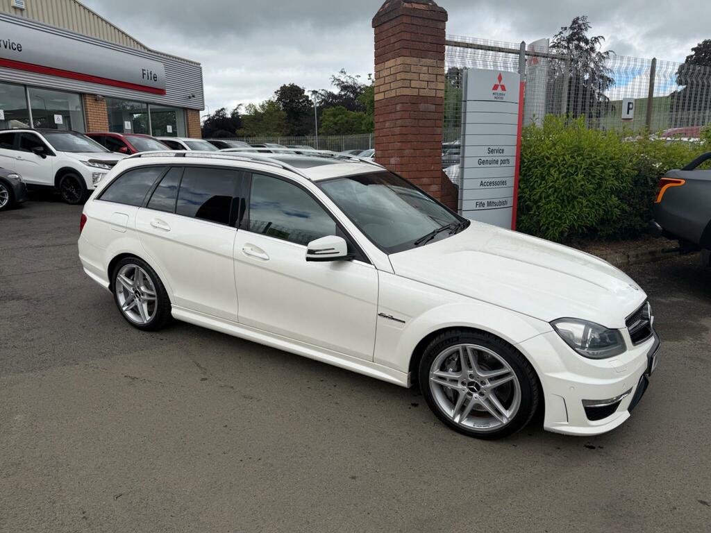 Mercedes-Benz C Class 6.3 C63 V8 Amg Spds Mct Euro 5 White