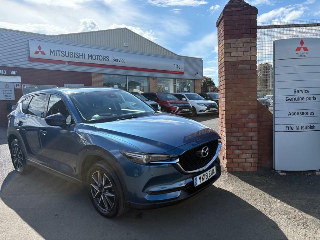 Mazda CX-5 2.2 Skyactiv-d Sport Nav 4Wd Euro 6 Ss YK18EUX Blue #5