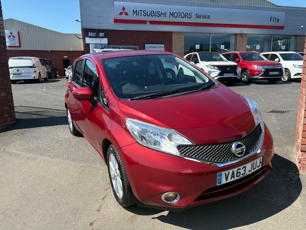 Nissan Note 1.2 Dig-s Tekna Euro 5 Ss VA63JUJ Red #4