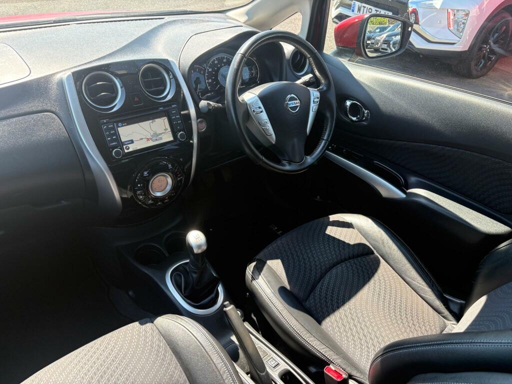 Nissan Note 1.2 Dig-s Tekna Euro 5 Ss VA63JUJ Red