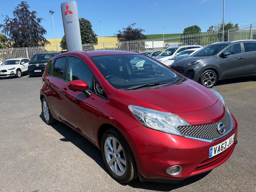 Nissan Note 1.2 Dig-s Tekna Euro 5 Ss VA63JUJ Red #5