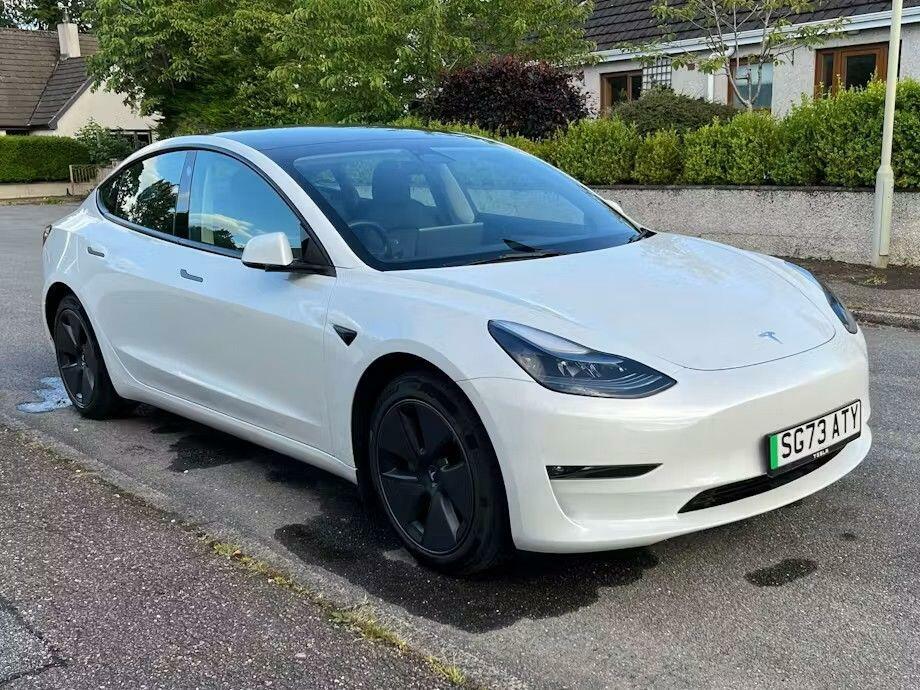 Tesla Model 3 Long Range Rwd SG73ATY White