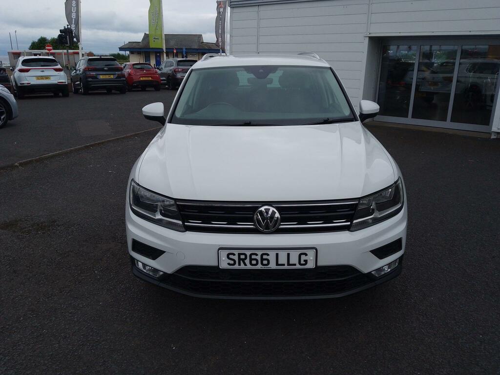 Volkswagen Tiguan 2.0 Tdi Bluemotion Tech Se Dsg Euro 6 Ss White #4
