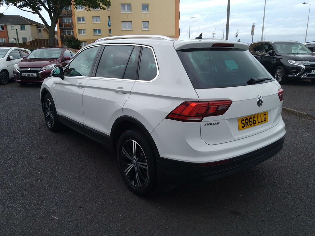 Volkswagen Tiguan 2.0 Tdi Bluemotion Tech Se Dsg Euro 6 Ss White #6