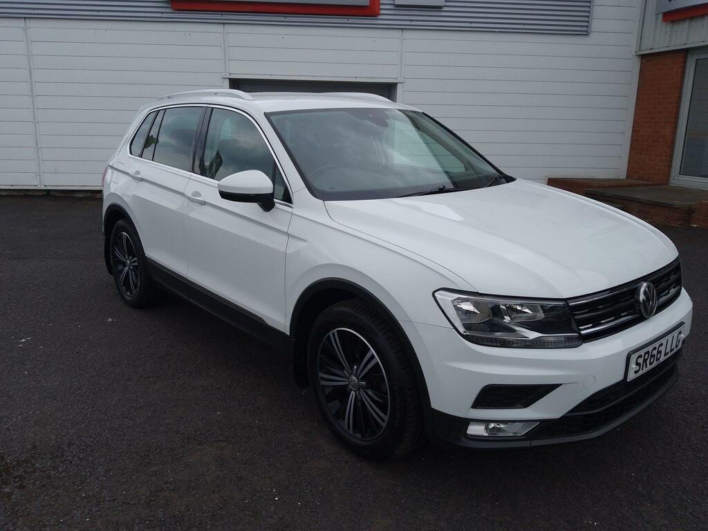 Volkswagen Tiguan 2.0 Tdi Bluemotion Tech Se Dsg Euro 6 Ss White #5