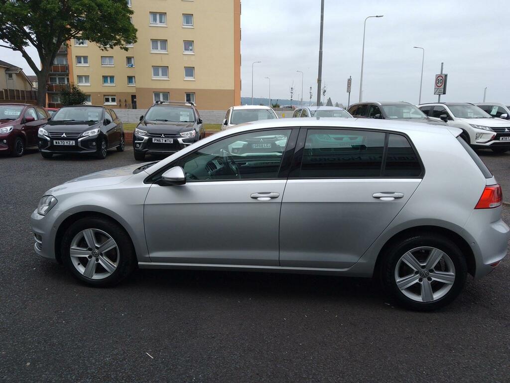 Volkswagen Golf 1.6 Tdi Bluemotion Tech Match Euro 6 Ss Silver #5