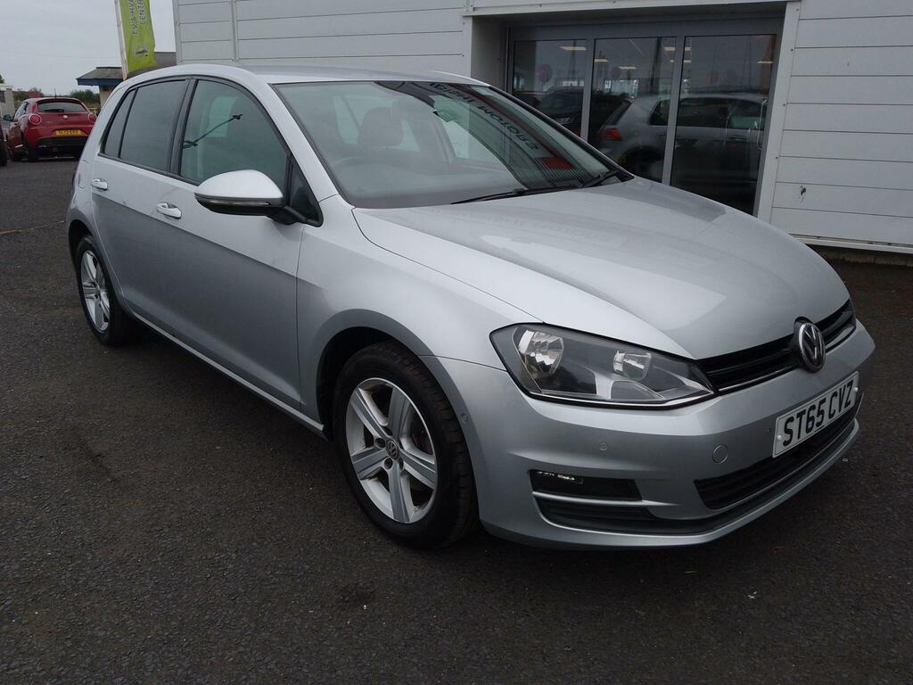 Volkswagen Golf 1.6 Tdi Bluemotion Tech Match Euro 6 Ss Silver