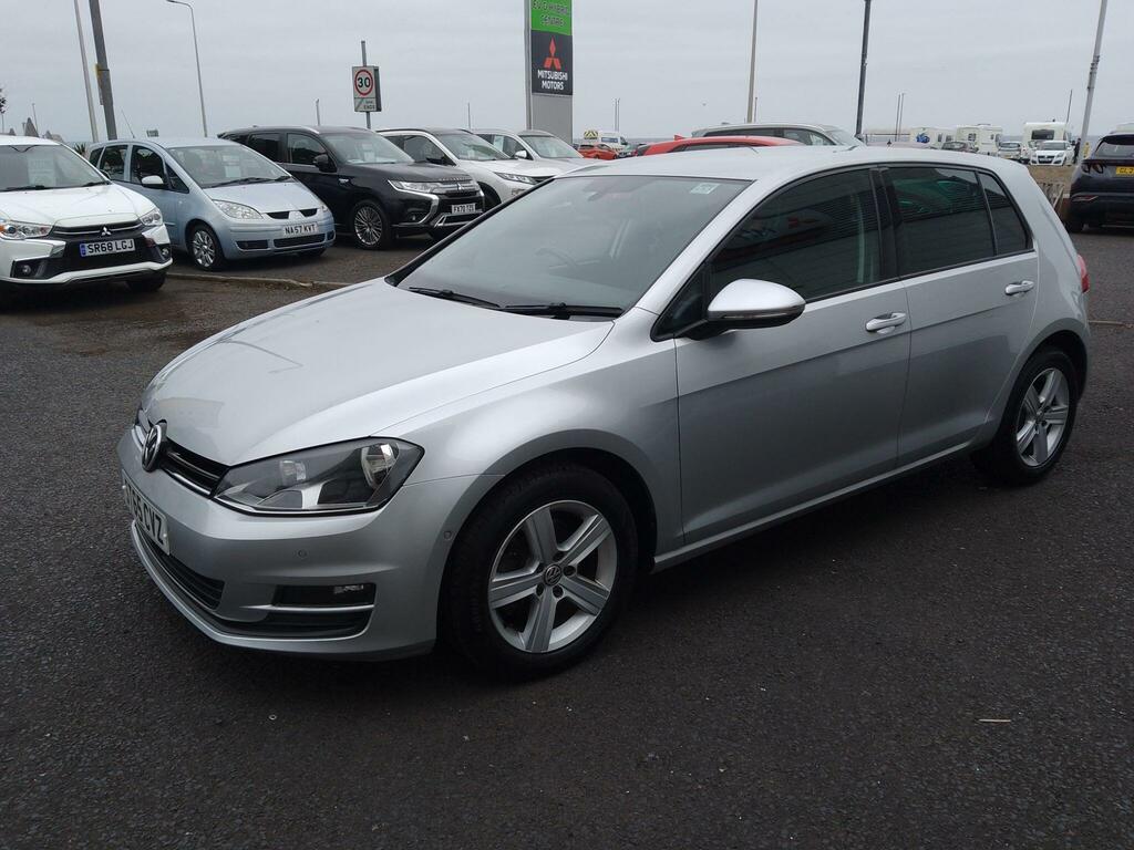 Volkswagen Golf 1.6 Tdi Bluemotion Tech Match Euro 6 Ss Silver #3