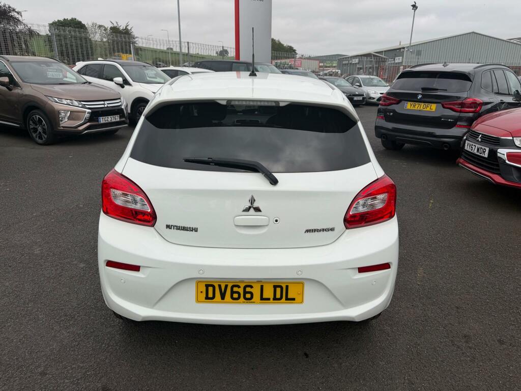 Mitsubishi Mirage 1.2 Juro Cvt Euro 6 Ss White #5