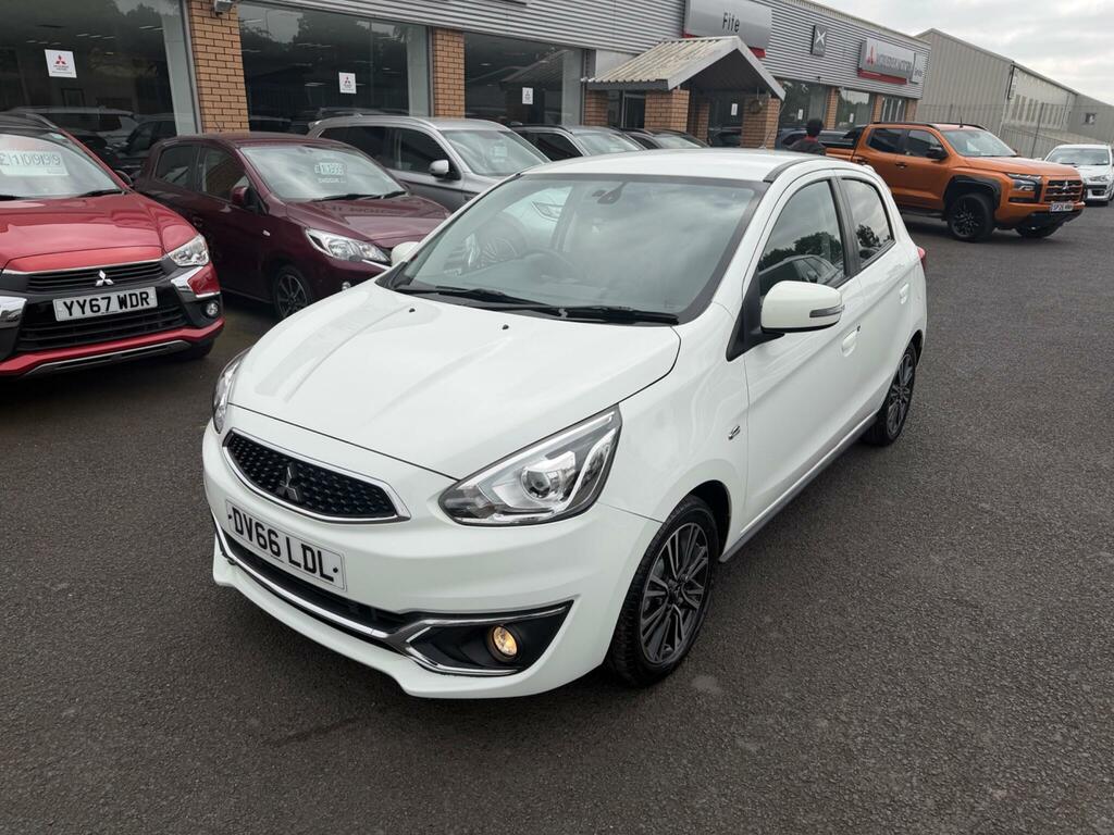 Mitsubishi Mirage 1.2 Juro Cvt Euro 6 Ss White #3