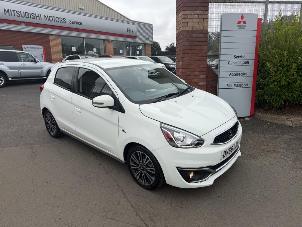 Mitsubishi Mirage 1.2 Juro Cvt Euro 6 Ss White #2