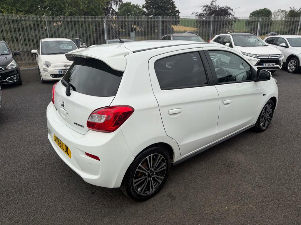 Mitsubishi Mirage 1.2 Juro Cvt Euro 6 Ss White #6