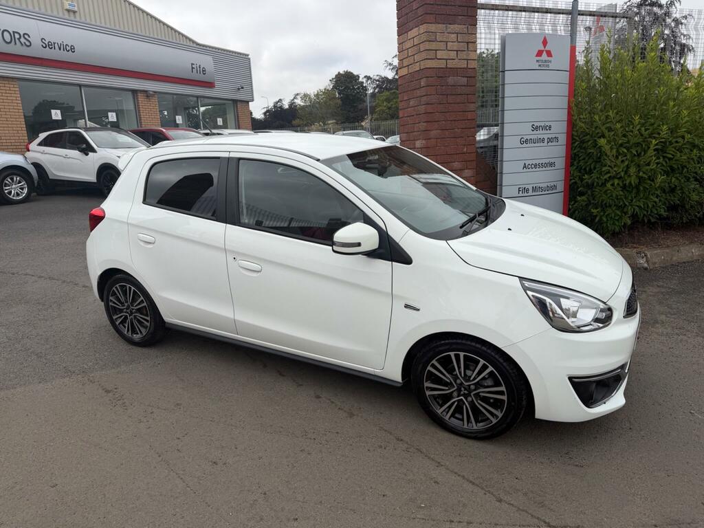 Mitsubishi Mirage 1.2 Juro Cvt Euro 6 Ss White