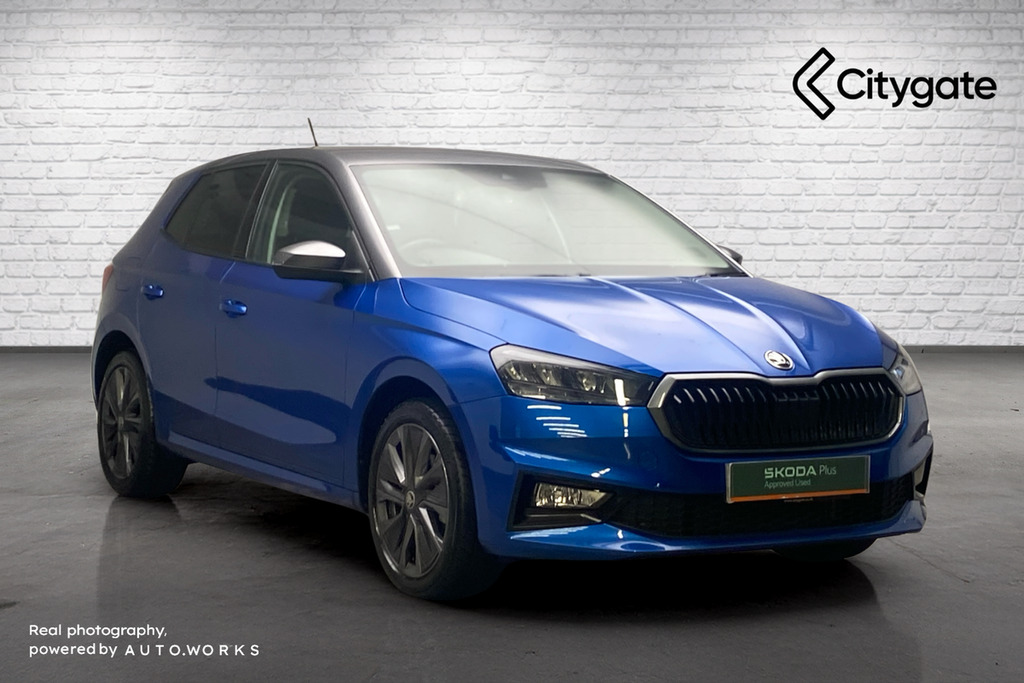 Skoda Fabia Hatch Design Edition 1.0 Tsi 116 Ps Dsg Blue