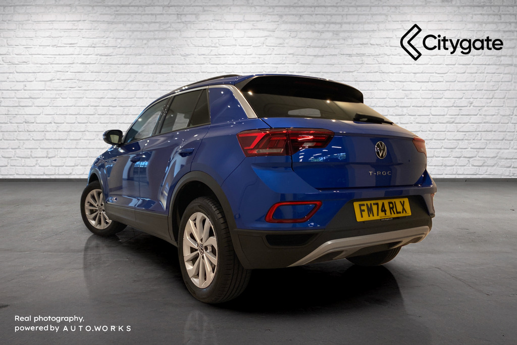 Volkswagen T-Roc Match 1.5 Tsi 150Ps 6-Speed FM74RLX Blue #3