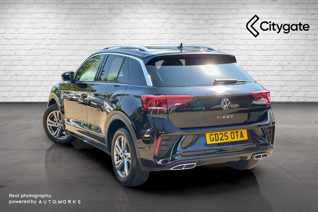 Volkswagen T-Roc R-line 1.5 Tsi 150Ps 6-Speed GD25OTA Black #3