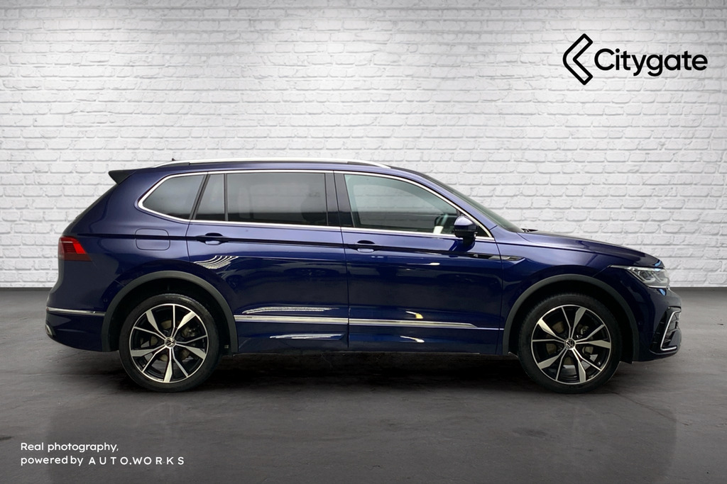 Volkswagen Tiguan Allspace R-line Blue #4