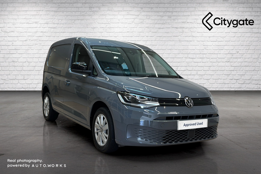 Volkswagen Caddy C20 Cargo Commerce Pro Swb 122 Ps 2.0 Tdi 7Sp Dsg Grey