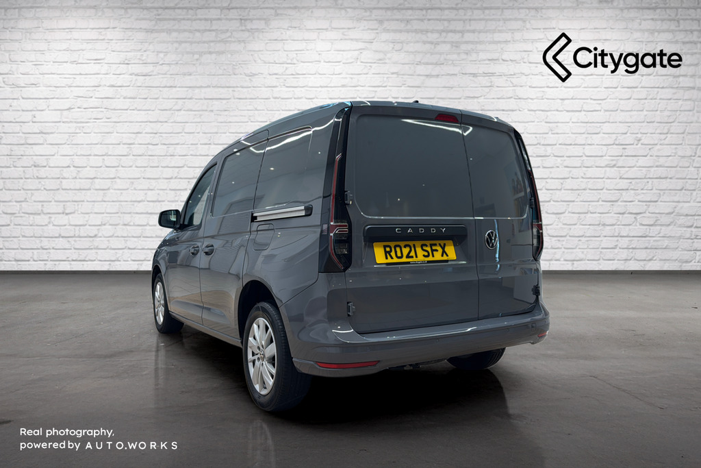 Volkswagen Caddy C20 Cargo Commerce Pro Swb 122 Ps 2.0 Tdi 7Sp Dsg Grey #3