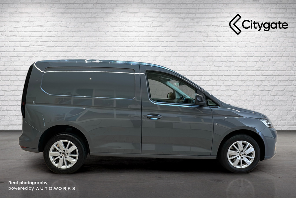 Volkswagen Caddy C20 Cargo Commerce Pro Swb 122 Ps 2.0 Tdi 7Sp Dsg Grey #4