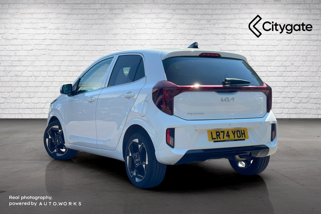 Kia Picanto 1.0 3 Hatchback Amt Euro 6 Ss 62 Bh White #3