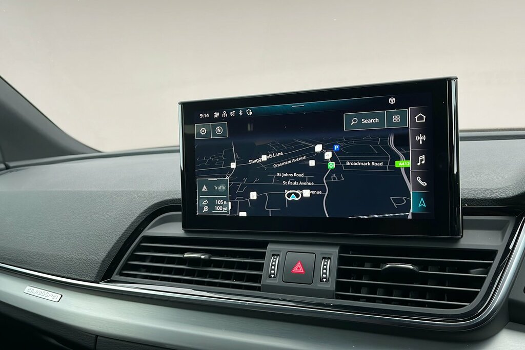 Audi Q5 S Line 50 Tfsi E Quattro 299 Ps S Tronic FY71YDG Blue #4