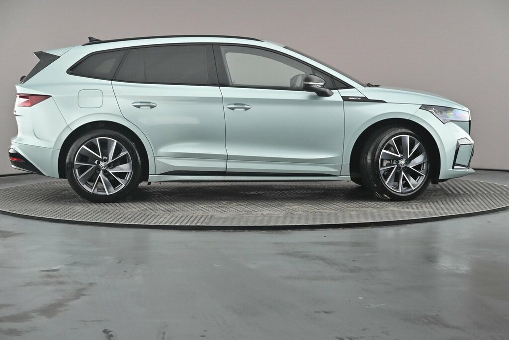 Skoda ENYAQ 85X Sportline Plus 82 Kwh 286 Ps Single Speed 4X4 Silver #4
