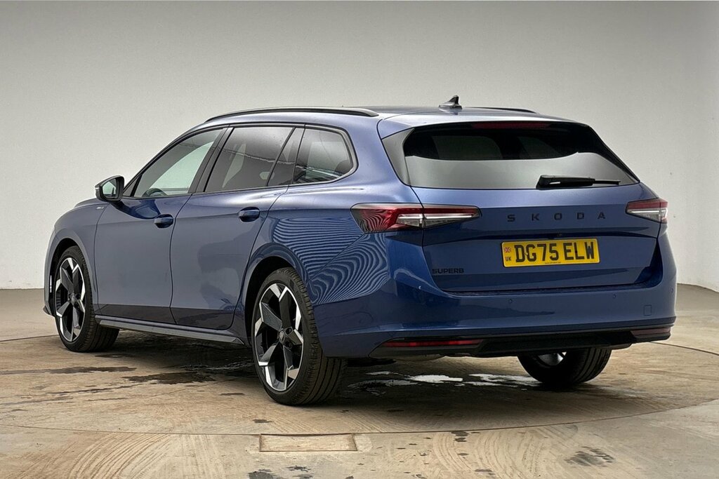 Skoda Superb Sportline 2.0 Tsi 204 Ps Dsg Blue #3