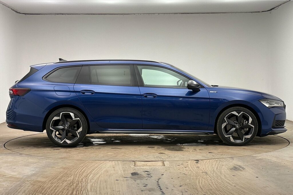 Skoda Superb Sportline 2.0 Tsi 204 Ps Dsg Blue #4